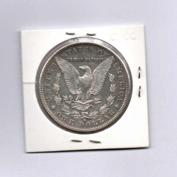 1882-S Morgan Silver Dollar... AU... In Protective Holder - Picture 2 of 2